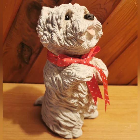 Sandicast Westie White Highland White Terrier Figurine - Picture 6 of 6